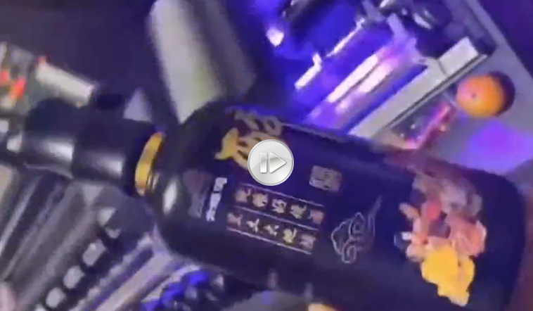 圓柱體打印視頻，酒瓶打印視頻，化妝品打印視頻